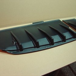 Diffuseur arrière noir pour Subaru STI8/8.5/9 du 03.07