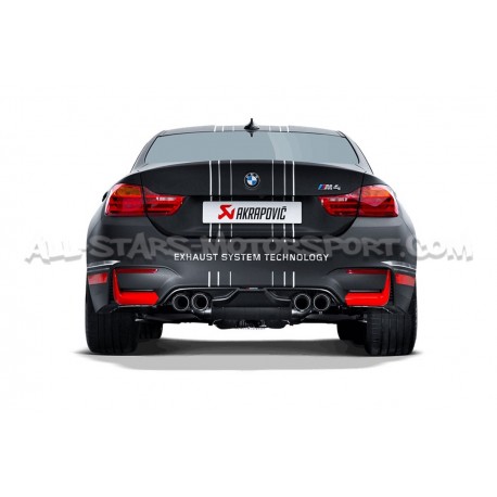 Diffuseur carbone Akrapovic pour BMW M3 F80 / M4 F8x