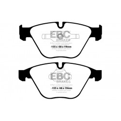 Plaquettes de frein avant EBC YellowStuff BMW série 3 E9.