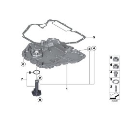 Joint 1er carter d'huile BMW pour s63b44