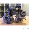 Turbos d'origine renforcés-refait upgrade2 a neuf (rebuilt) avec WG pour 35i N54