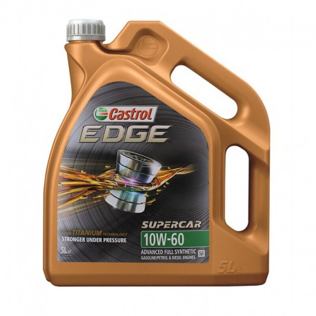 Huile Moteur Castrol Edge 10W60 Supercar 5L