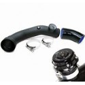 Charge pipe BMS Aluminum Replacement Upgrade avec dump TIAL for N54 BMW 135 335