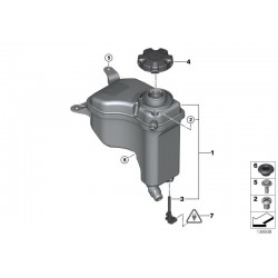 Vase d'expansion BMW pour 35i n54