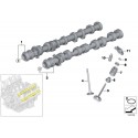 Set de joints de queue de soupapes admission / échappement pour bmw M5 M6... F.. s63b44