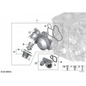 Pipe d'eau / connecteur pour bmw 330d série E..