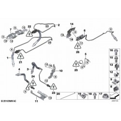 Sondes lambda OEM avant cata pour bmw série 3 N53