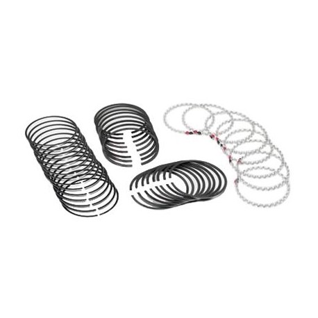 6x Jeu de segments pour pistons JE