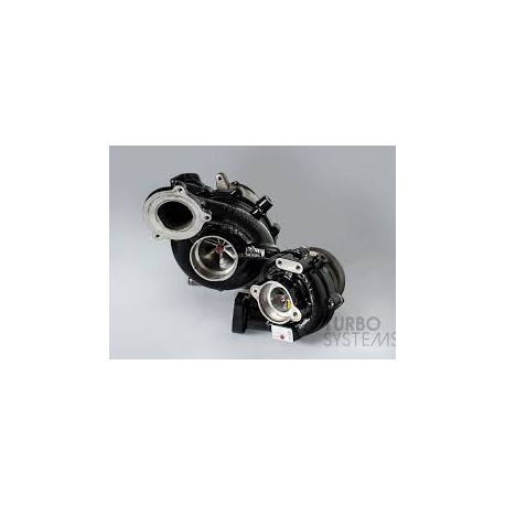 Kit bi-turbos stage1 420cv+ pour BMW 35D m57 n57 série E..