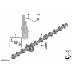 Arbre excentrique du Valvetronic pour bmw 35i n55