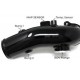 Charge pipe BMS elite avec dump valve externe pour bmw 40i b58