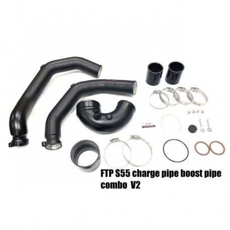 Kit Boost pipes + J pipe FTP pour bmw M2c/M3/M4 s55b30