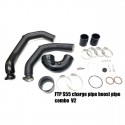 Kit Boost pipes + J pipe FTP pour bmw M2c/M3/M4 F.. s55b30