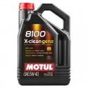 5L Huile Motul 5W40 8100 X-Clean Gen2 (BMW, Mercedes, Opel, Renault)
