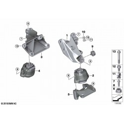 Support Moteur gauche BMW pour 35i n54
