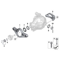 Joint spi sortie de pont (coté cardan)