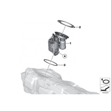 Pompe a essence BMW basse pression pour bmw m2 n55
