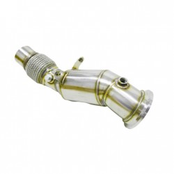 CATA SPORT 200CELL INOX BMW F30 F31 F34 76MM MOTEUR B48 2.0L 163CV 184CV 252CV