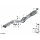 Joint BMW sortie de downpipe pour M2c M3 M4 F.. s55b30