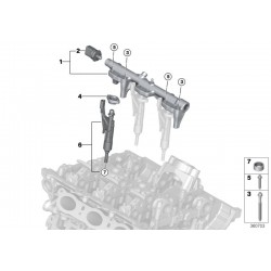 Injecteur BMW Genuine pour bmw moteur b46 b48 b58