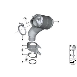 Anneau d'étanchéité-joint sortie de downpipes