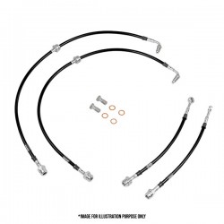 Flexibles de frein aviation Goodridge pour BMW M2 / M2 Comp F87