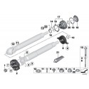 Kit fixation arbre de transmission sur pont arrière pour m3 V8