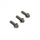 Mosselman bolt set, Titanium GR5 hex-race, M8X25