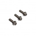 Mosselman bolt set, Titanium GR5 hex-race, M8X25