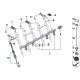 6x élément de découplage d'injecteur BMW 13537577649