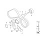Kit complet courroies + galets + tendeurs bmw pour m3 v8 4L s65