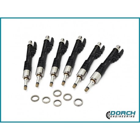 6x Injecteur Gros débit Dorch pour Moteur bmw N55 / S55