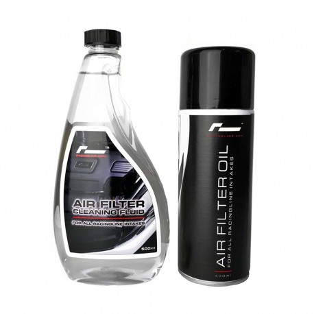 Kit filtre à air Racingline, huile et nettoyant