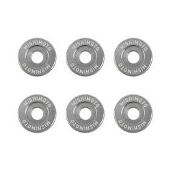 Kit de rondelles anodisées et vis M6 Fenders Washers Mishimoto