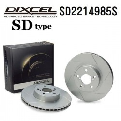 Disques de frein avants rainurés Dixcel SD pour Renault Megane 2 RS