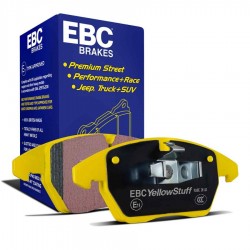 Plaquettes avants EBC Yellow Stuff pour Alpine A110 / Clio 3 RS / Megane 2 RS / Megane 3 RS et Corsa OPC (Brembo)
