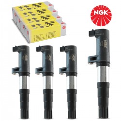 Bobines d'allumage NGK pour Renault Megane 2 RS et Megane 3 RS / Clio 3 RS