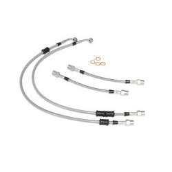Flexibles de frein aviation Goodridge pour Megane 2 RS 230 R26