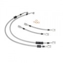 Flexibles de frein aviation Goodridge pour Megane 2 RS 230 R26
