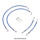 Flexibles de frein aviation Goodridge pour Megane 2 RS 225