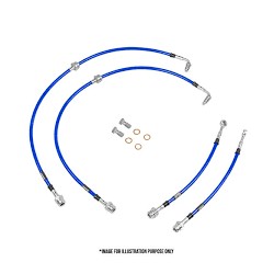Flexibles de frein aviation Goodridge pour Megane 2 RS 225
