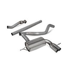 Catback Scorpion avec ou sans résonateur pour Renault Megane 4 RS avec FAP