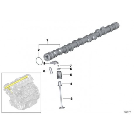 Soupape échappement bmw n55 11347598273
