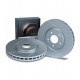 Disques de frein avants rainurés Dixcel SD pour Renault Megane 4 RS