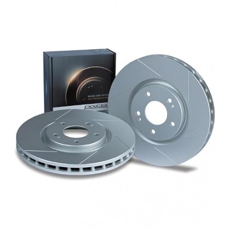 Disques de frein avants rainurés Dixcel SD pour Renault Megane 4 RS