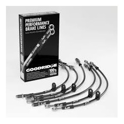 Flexibles de frein aviation Goodridge pour Megane 4 RS