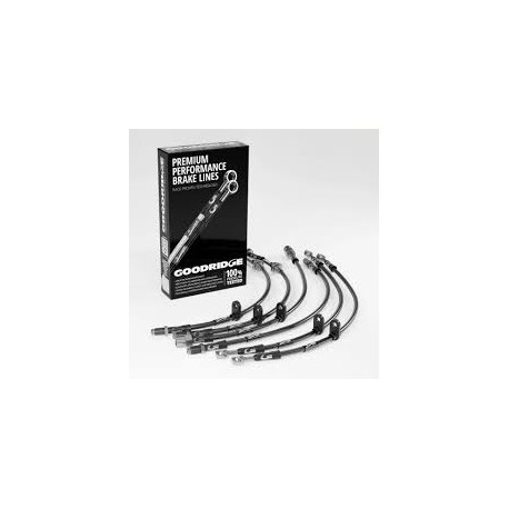 Flexibles de frein aviation Goodridge pour Megane 4 RS