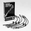 Flexibles de frein aviation Goodridge pour Megane 4 RS