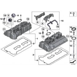 Kit joints de cache culbuteur pour M5, M6, M8 S63 b44