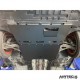 Cache moteur / protection inférieure en aluminium Airtec pour Renault Clio 3 RS